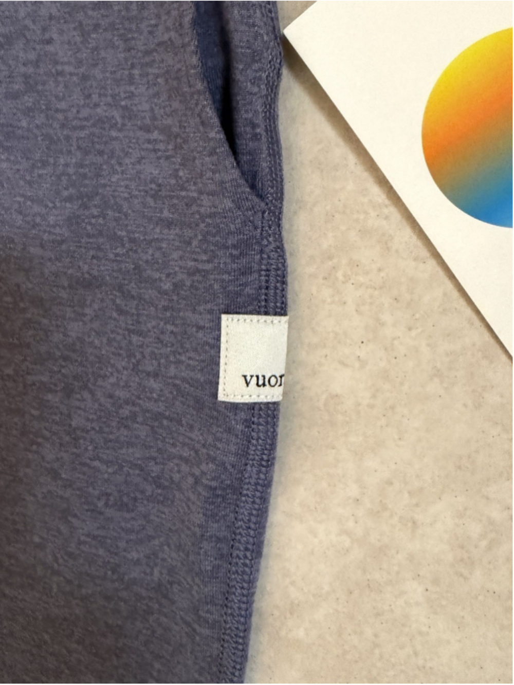 VUORI PERFORMANCE JOGGER 25” COSMIC HEATHER SIZE MEDIUM - Picture 4 of 9